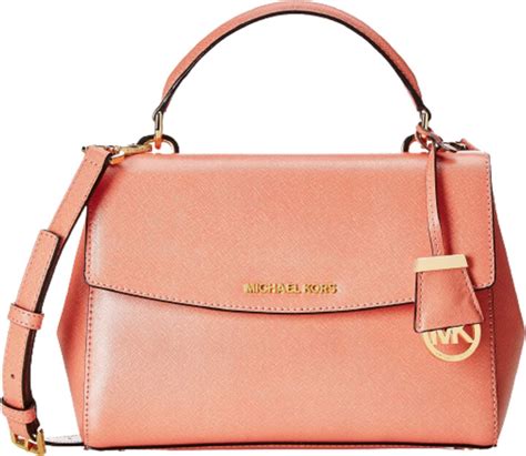 michael kors ava small top-handle satchel blossom ballet bag|Michael Kors Ava Small Top.